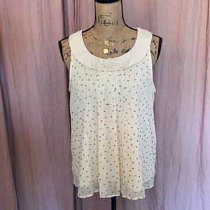 LC Lauren Conrad bowtie top